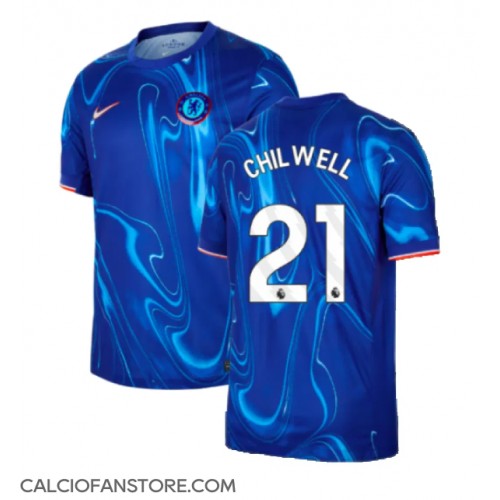 Maglia Calcio Chelsea Ben Chilwell #21 Prima Divisa 2024-25 Manica Corta